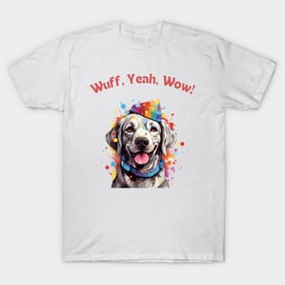 Woofy Adventure - Funny Dog Design T-Shirt